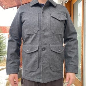 Eddie Bauer mens wool coat